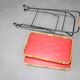1960s Czechoslovak Mid-Century Folding Bamboo Serving Trolley Bar Cart