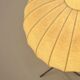 Lampadaire vintage en cocon avec accent en laiton, années 1960