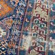 Pretty old Caucasian chirwan carpet of the 19th century  115x176cm