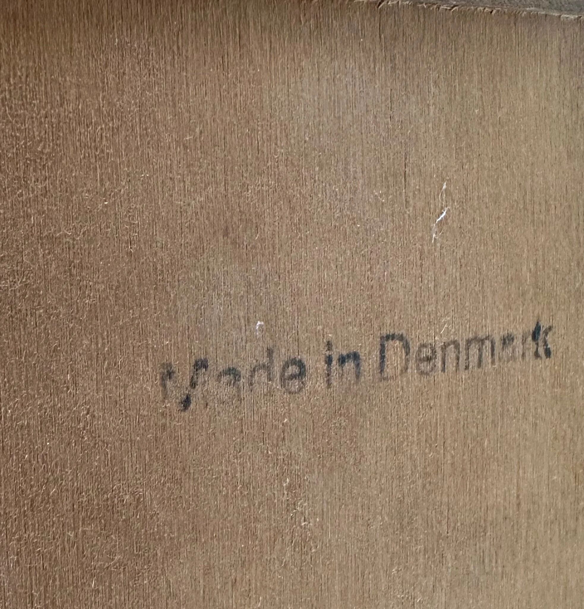 1960s Vintage Mid-Century Danish Three-Piece Teak Cabinet