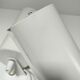 Pair of wall lamps Ikea vintage design Lod V413 white metal
