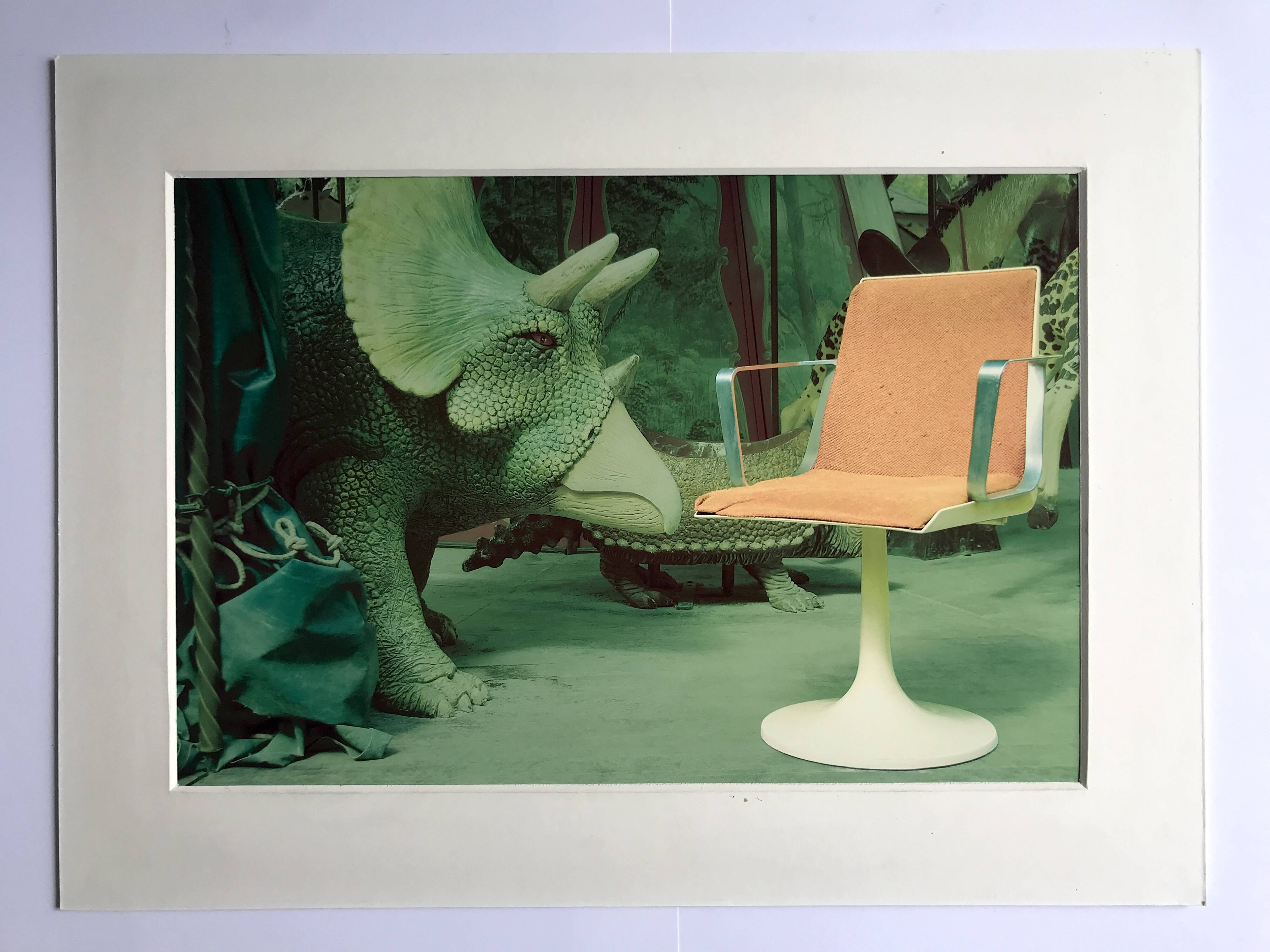 Exhibition prints for the 30th anniversary of the Allibert chair, published in the 70s.
