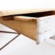 Large solid wood farmhouse table