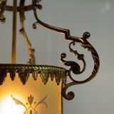 Bronze lantern in Napoléon III style circa 1900