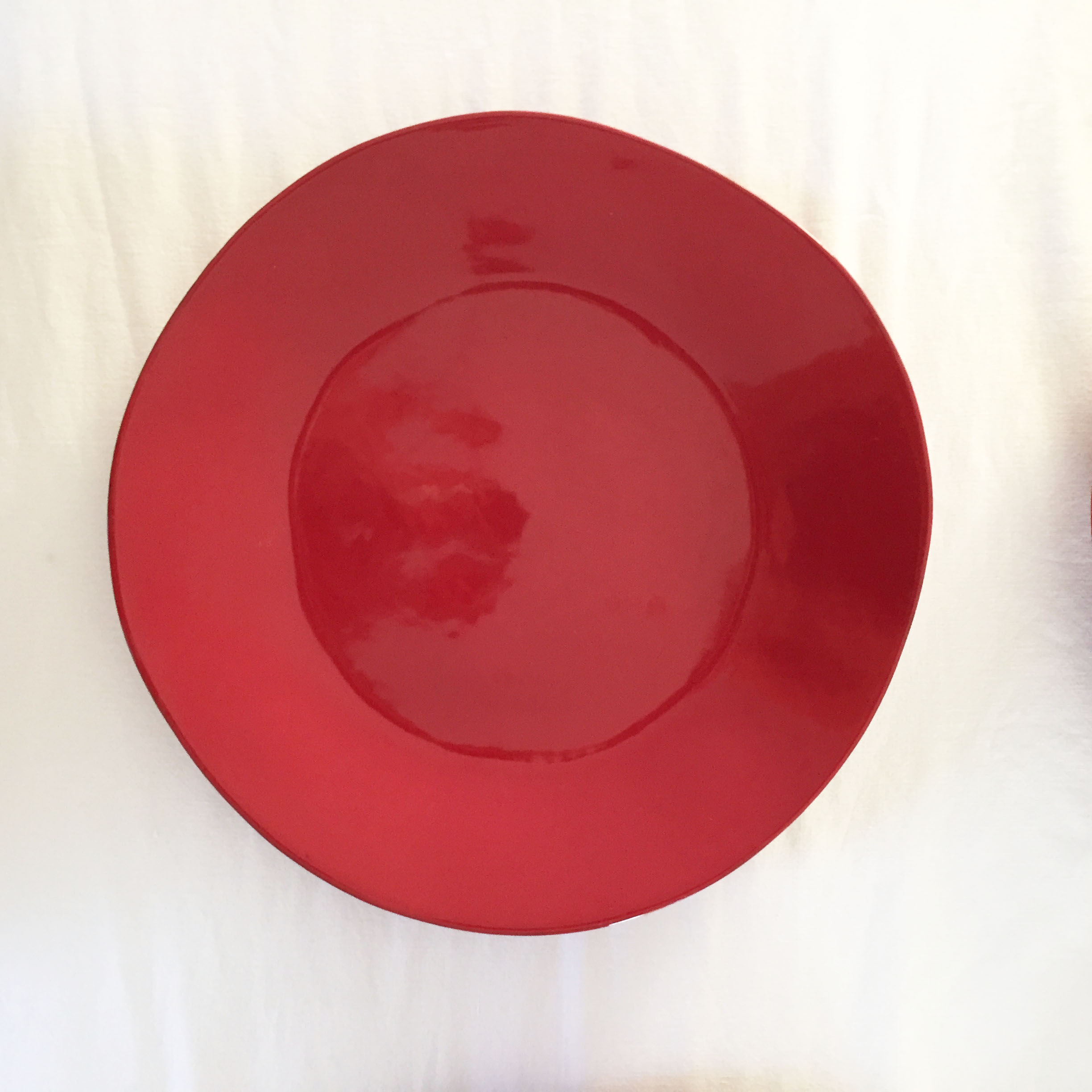 Set of 4 ceramic plates