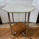 Vintage 1930s Art Deco pedestal table