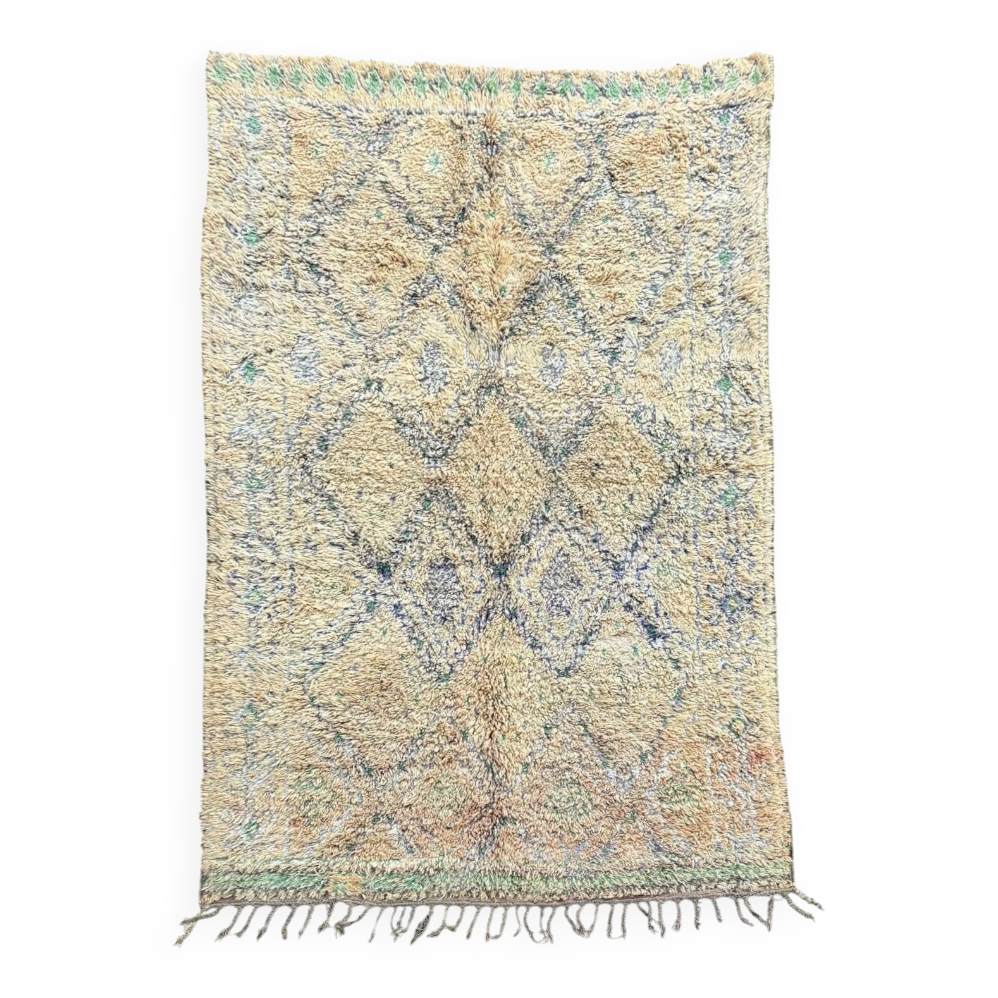 large old beni m'guild berber rug