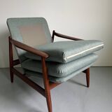 1960s Danish Teak Lounge Chair: Poul Volther Model 350