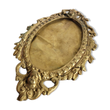 Vintage brass frame