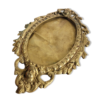 Vintage brass frame