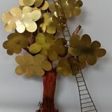 Daniel d'Haeseleer's brass mural sculpture