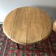 Round table with flaps, early 20th century