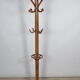 Rattan coat rack