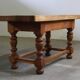 Early 20th century Danish Baroque coffee table solid oak