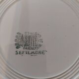 Castre earthenware flat plates, September model