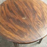Solid mahccajou middle table louis Philippe