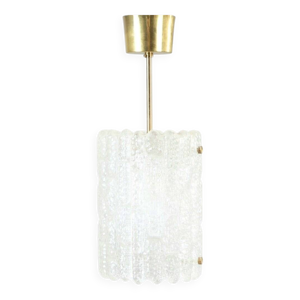 Lustre en verre cristal