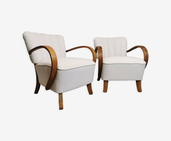 Fauteuils de cocktail by Jindřich Halabala