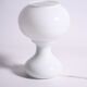 vintage white opaline lamp