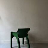 Green Gaudi Chair, design Vico Magistretti for Artémide 1970