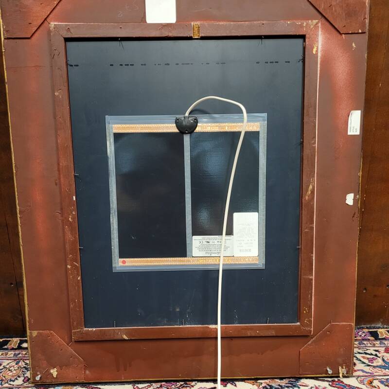 Antique Gold French mirror bathroom mirror with heating element