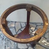 pedestal table Empire mahogany and marble period