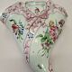 Bouquet door in Luneville earthenware