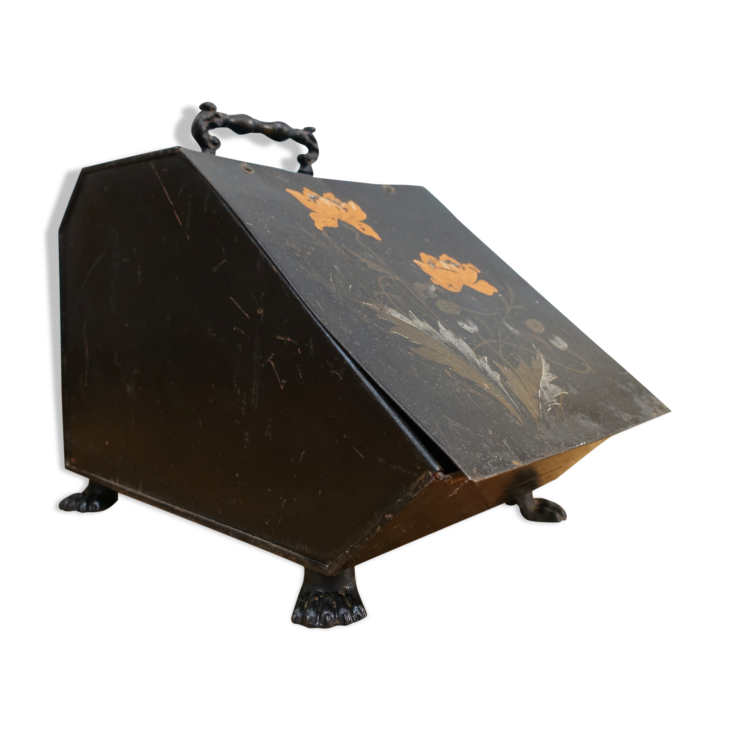 Old Napoleon III coal box