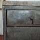 Vintage industrial furniture, metal and wood
