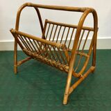 Rattan magazine rack 80