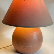 LAMPE Artisanale Terre Cuite VINTAGE