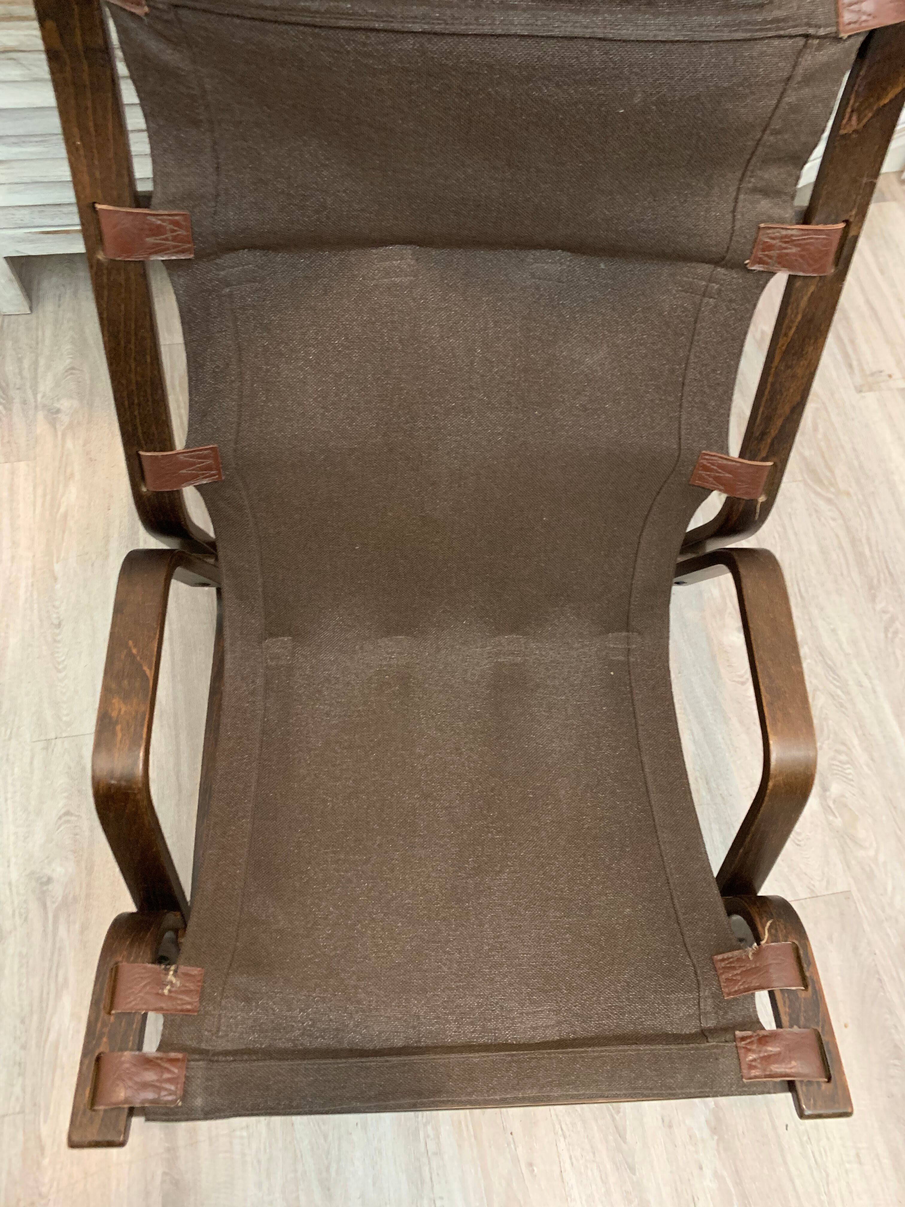 Fauteuil scandinave de Gesele Carlsen 1960