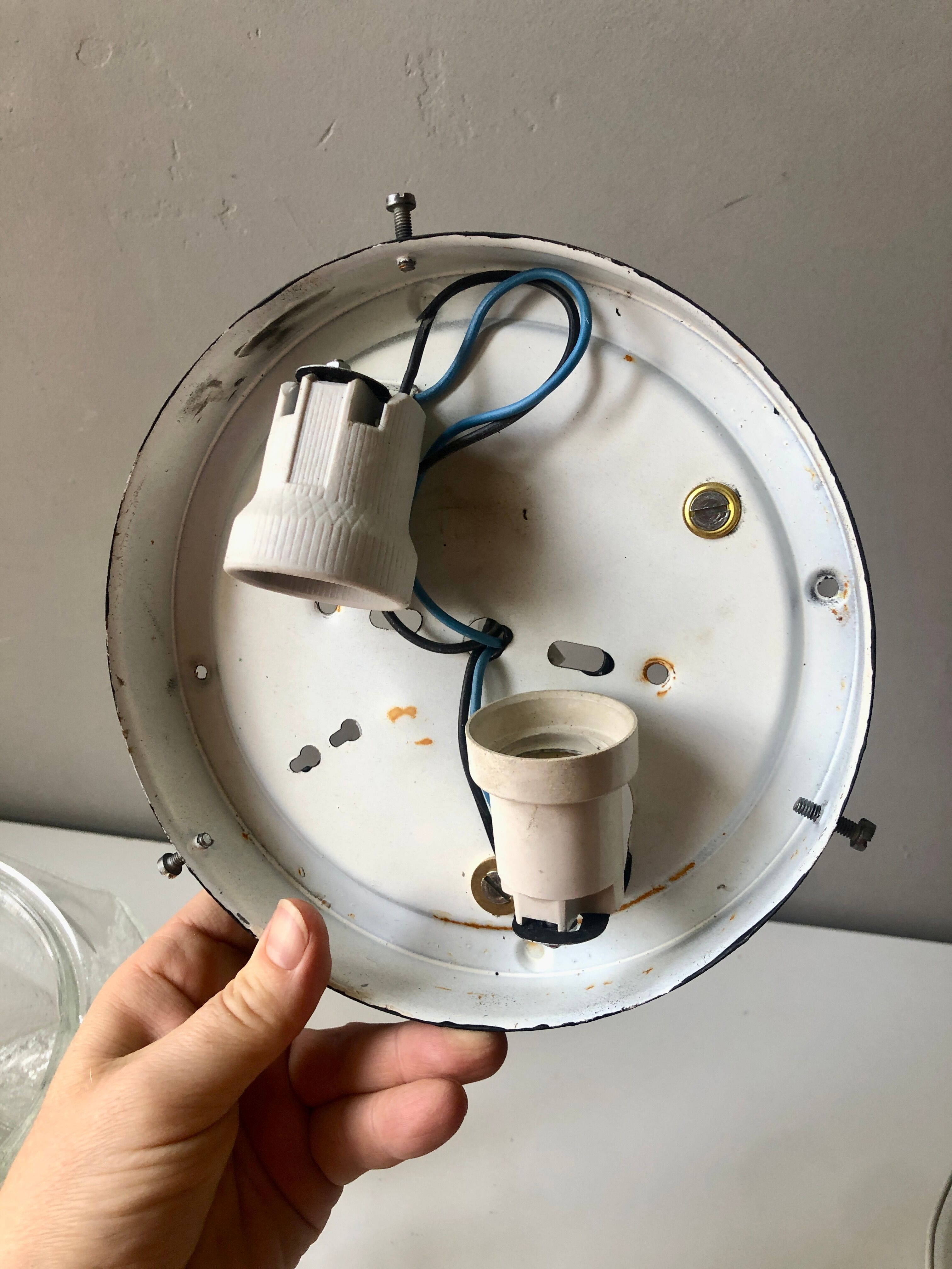 Glacier ceiling lamp 1970