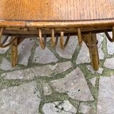 Vintage rattan coffee table