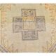 Turkish Oushak Wool Rug 91x384