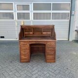 Bureau à volets en chêne