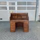 Bureau à volets en chêne