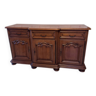 Rustic style low buffet with 3 doors