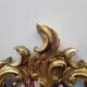 Miroir baroque doré  69x42cm