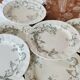 Set of 7 Lauzun Gien ironstone plates