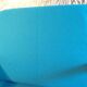 Pair of blue jersey Scandinavian armchairs