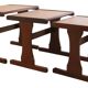 mid century  Copper nesting tables 'Birstall'
