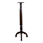 Solid Oak Pedestal, 1930s