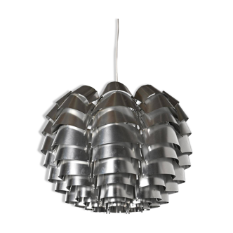 Orion model aluminium suspension by Max Sauze, France, circa 1970.