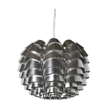 Suspension modèle Orion en aluminium par Max Sauze, France, circa 1970
