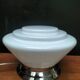 Lampe opaline art deco