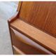 Secrétaire scandinave en teck années 60