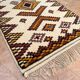 Handmade Berber rug: Moroccan wall decoration (190 cm x 108 cm)