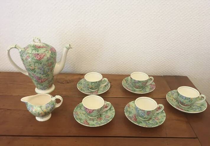 Antique English tea/coffee service