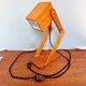 Articulated wooden desk lamp, 1960s-70s